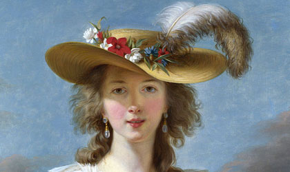 Famous Female Portrait Art Collection