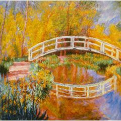 The Japanese Bridge at Giverny Painting Reproduction