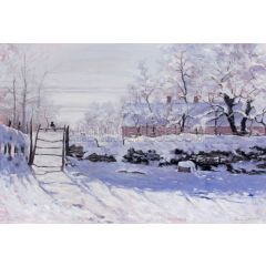 The Magpie Painting Reproduction