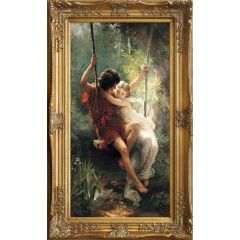 Spring 1873 by Pierre Auguste Cot, Framed Painting Reproduction