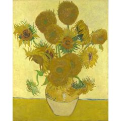 Still Life with Sunflowers Painting Reproduction
